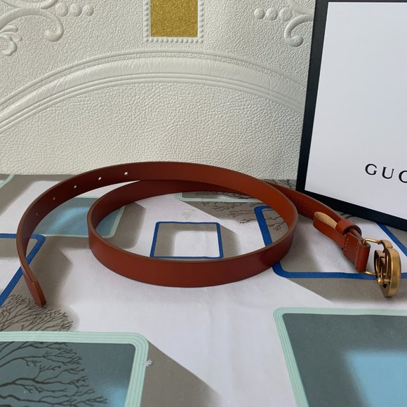 Leather belts with Gucci buckle main image 5